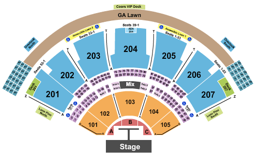 Ruoff Music Center Motley Crue Seating Chart